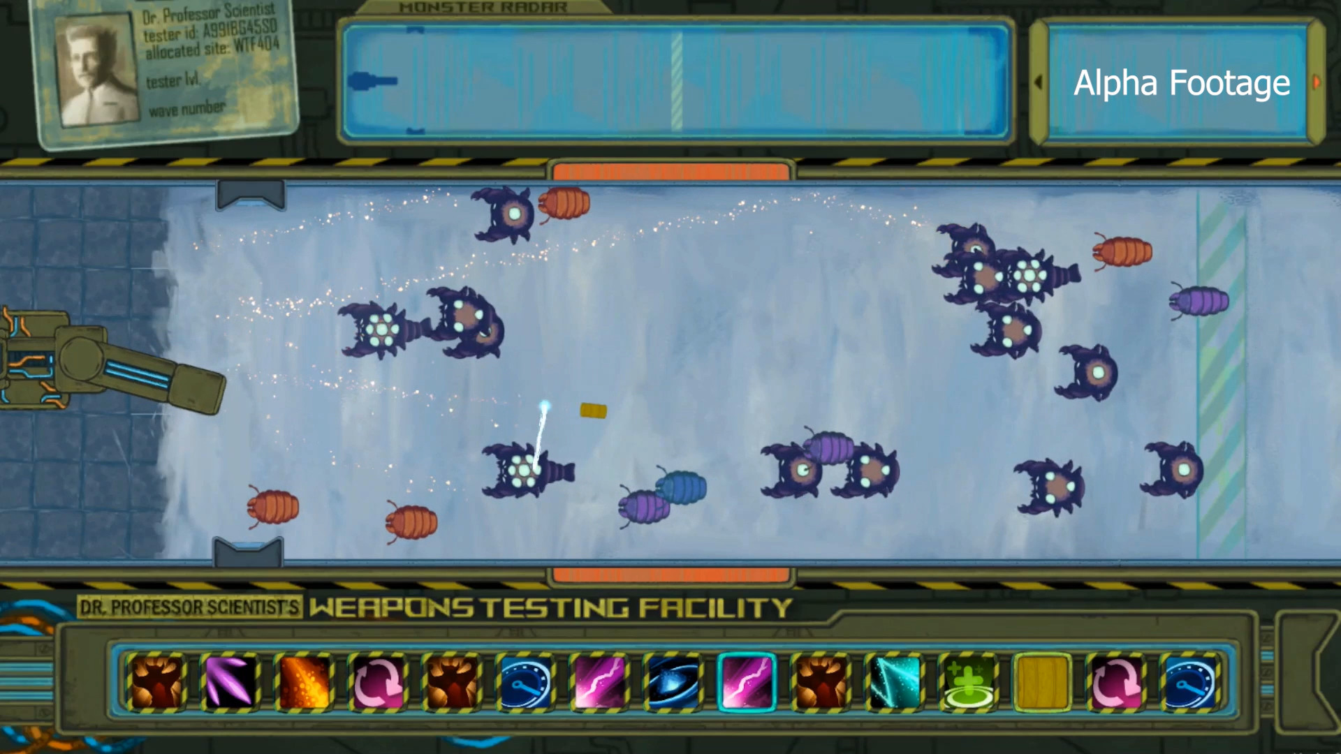 Dr. Professor Scientist’s Weapons Testing Facility