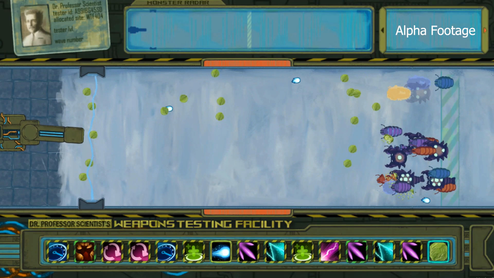 Dr. Professor Scientist’s Weapons Testing Facility