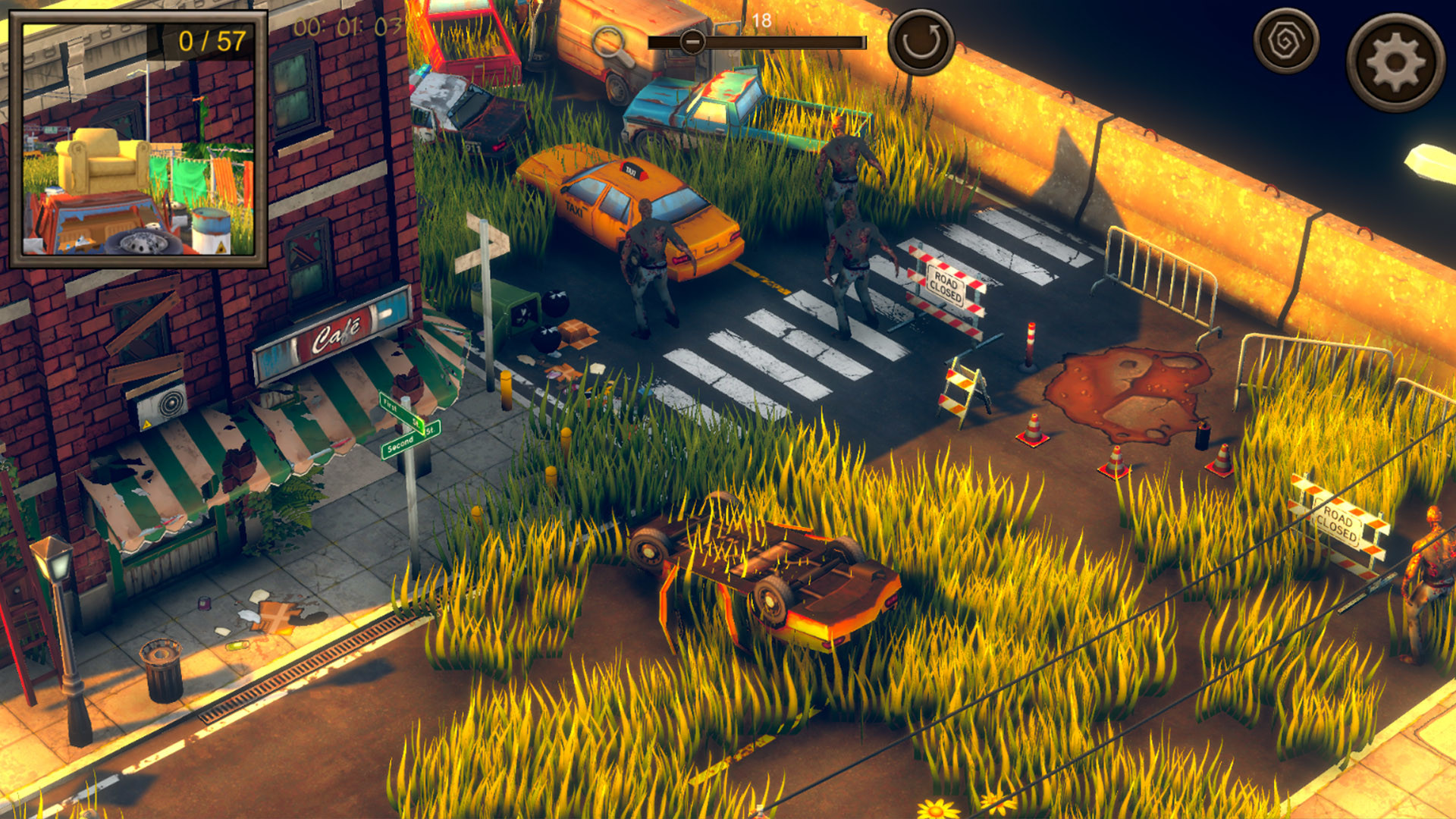 Hidden Post-Apocalyptic Top-Down 3D