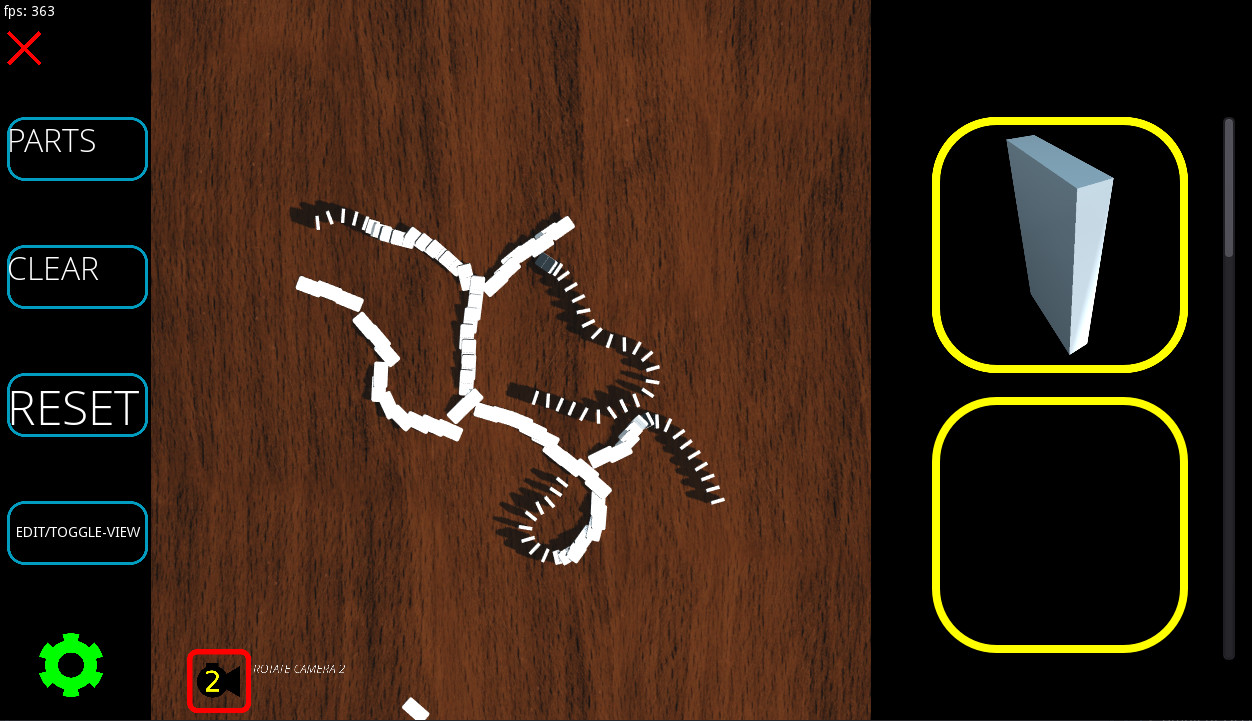 Dominoes 3D Simulator