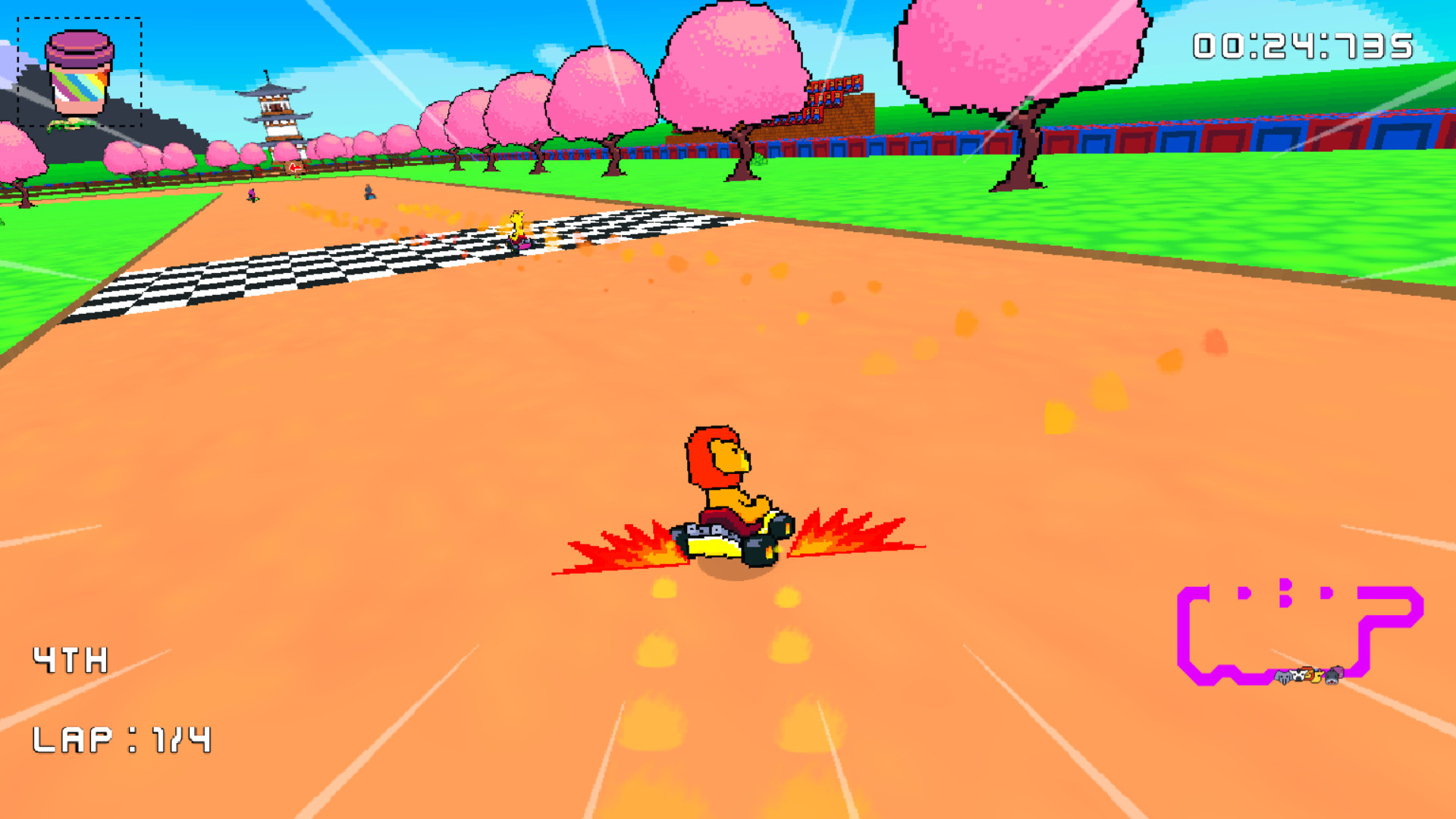 Retro Kart Rush