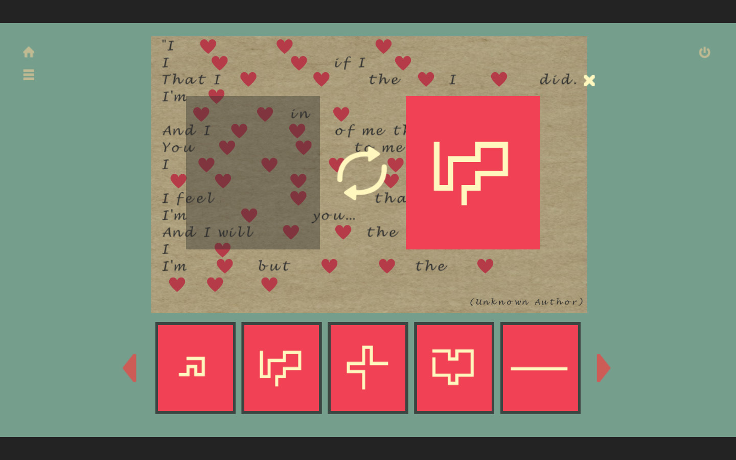 One Line: Letters and Codes