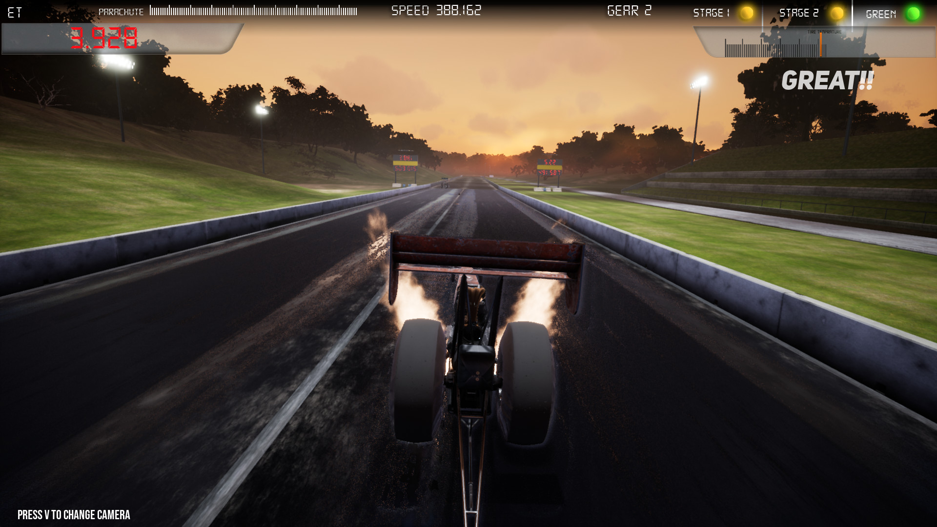 Drag Battle Top Fuel