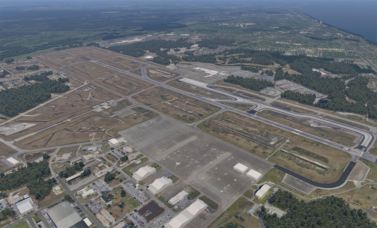 X-Plane 11: Verticalsim – KMYR: Myrtle Beach International Airport XP