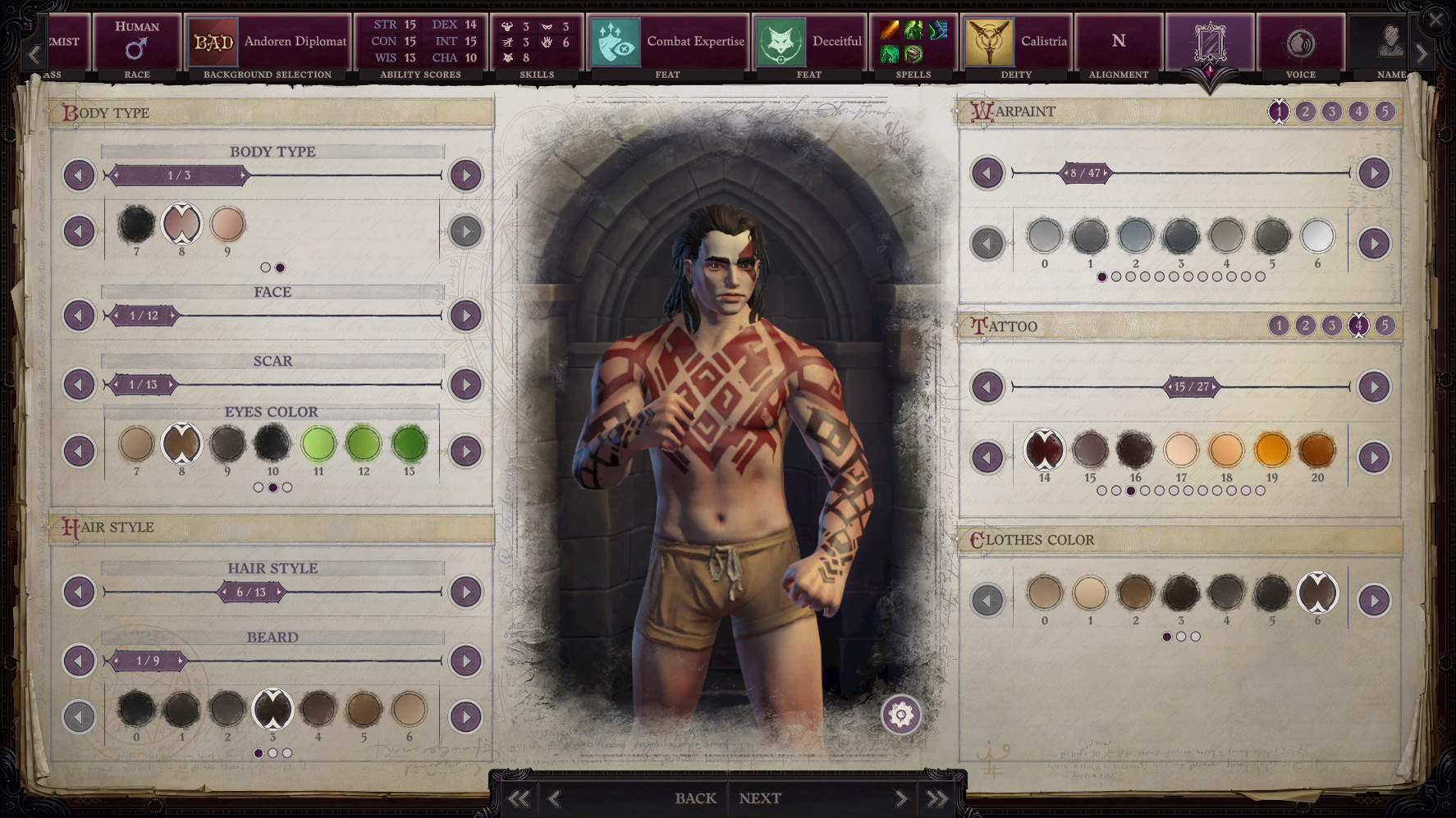 Pathfinder: Wrath of the Righteous – Paint of War