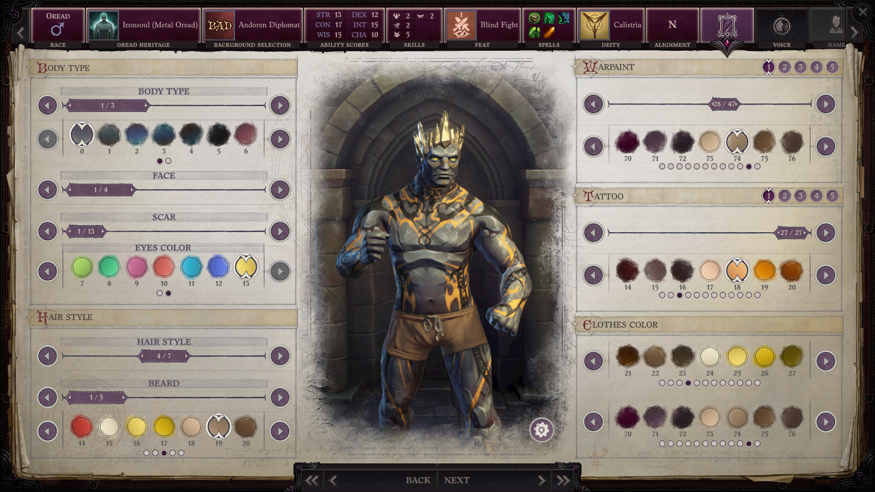 Pathfinder: Wrath of the Righteous – Paint of War