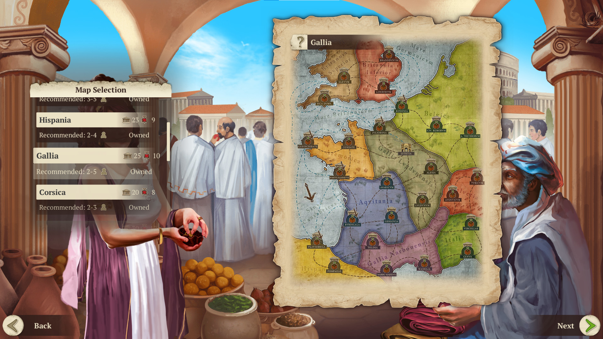 Concordia: Digital Edition – Corsica &amp; Gallia