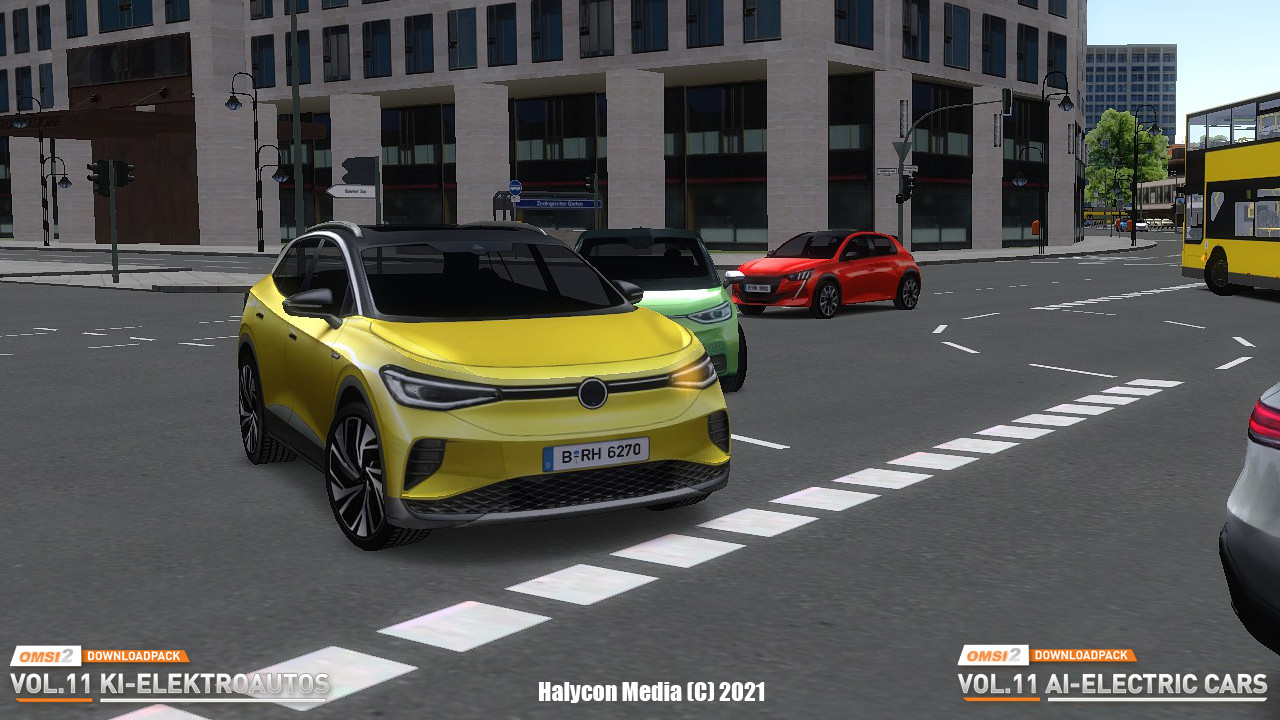OMSI 2: Downloadpack Vol.11 – AI-Electric Cars