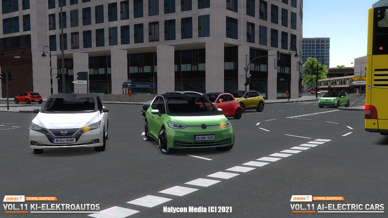 OMSI 2: Downloadpack Vol.11 – AI-Electric Cars