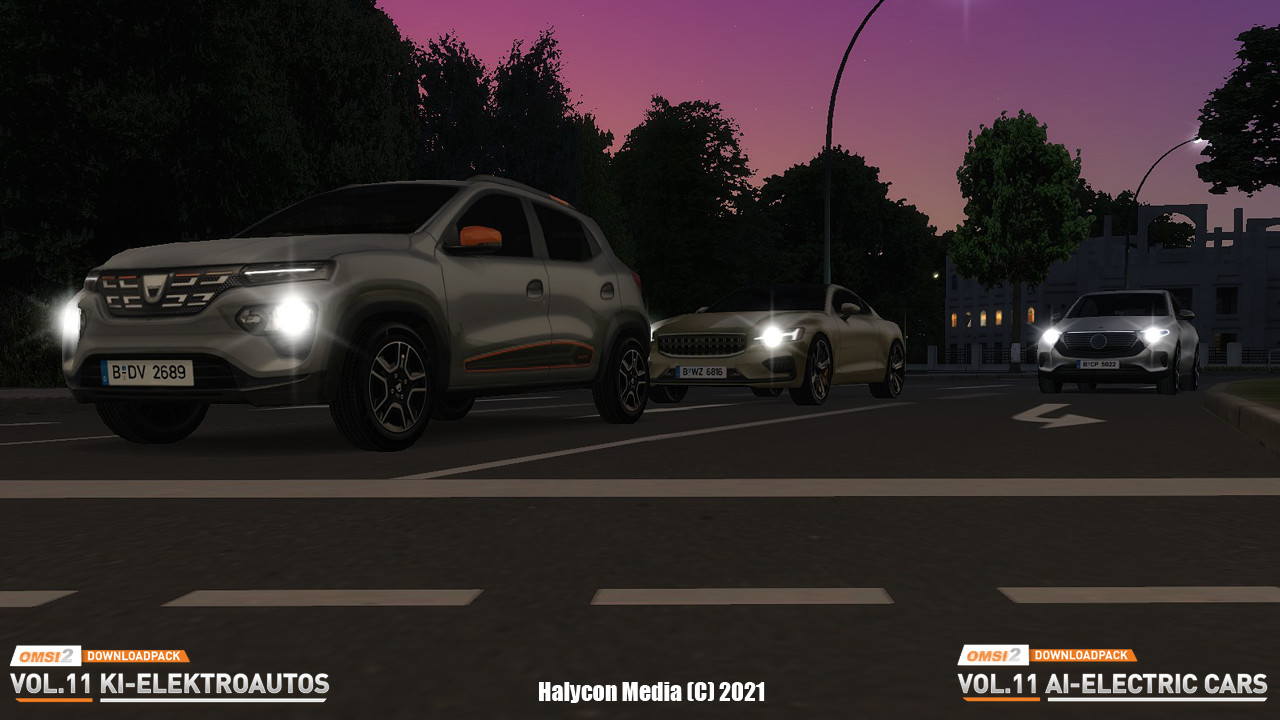 OMSI 2: Downloadpack Vol.11 – AI-Electric Cars
