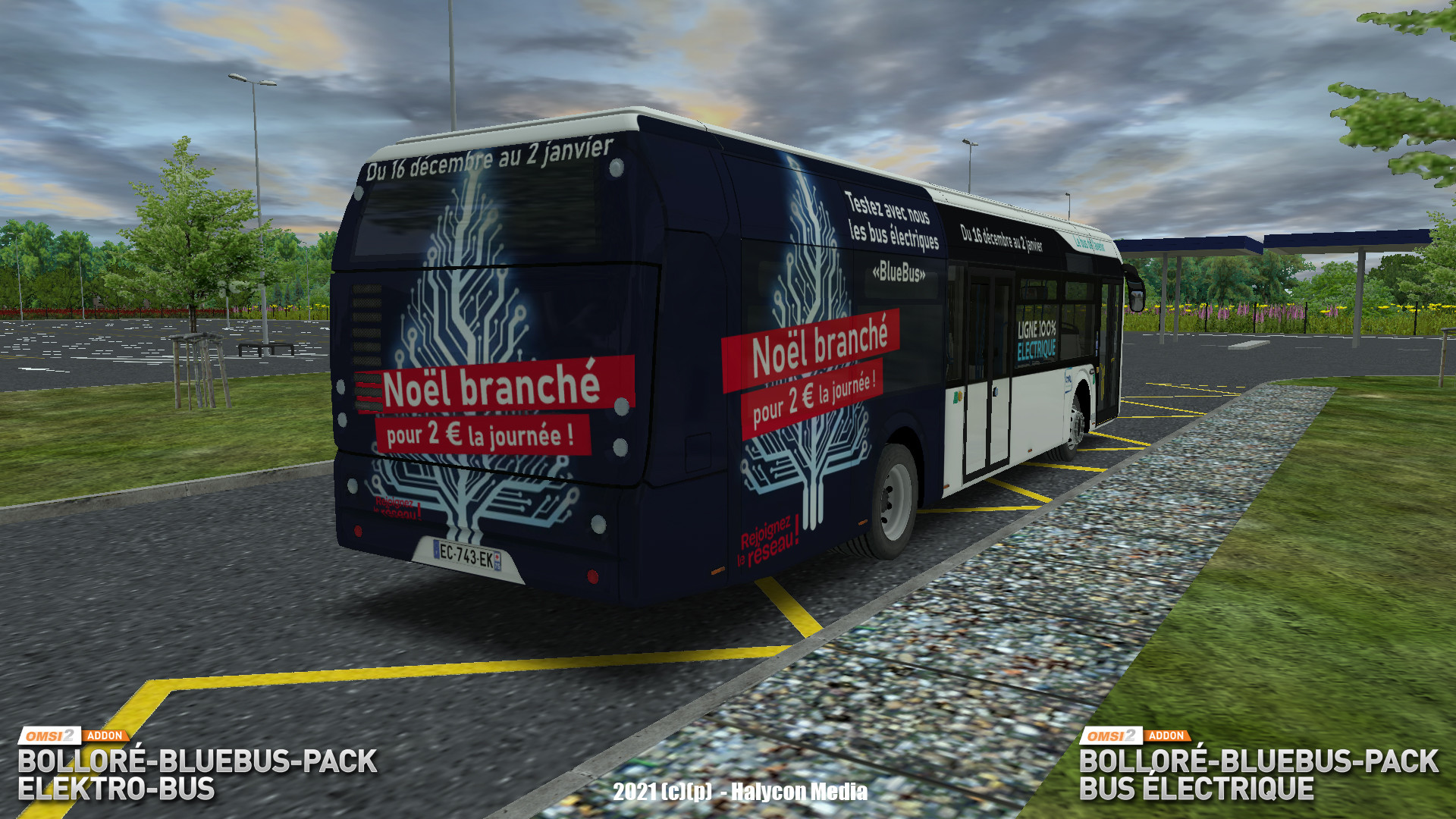 OMSI 2: Bolloré-Bluebus-Pack Elektro-Bus