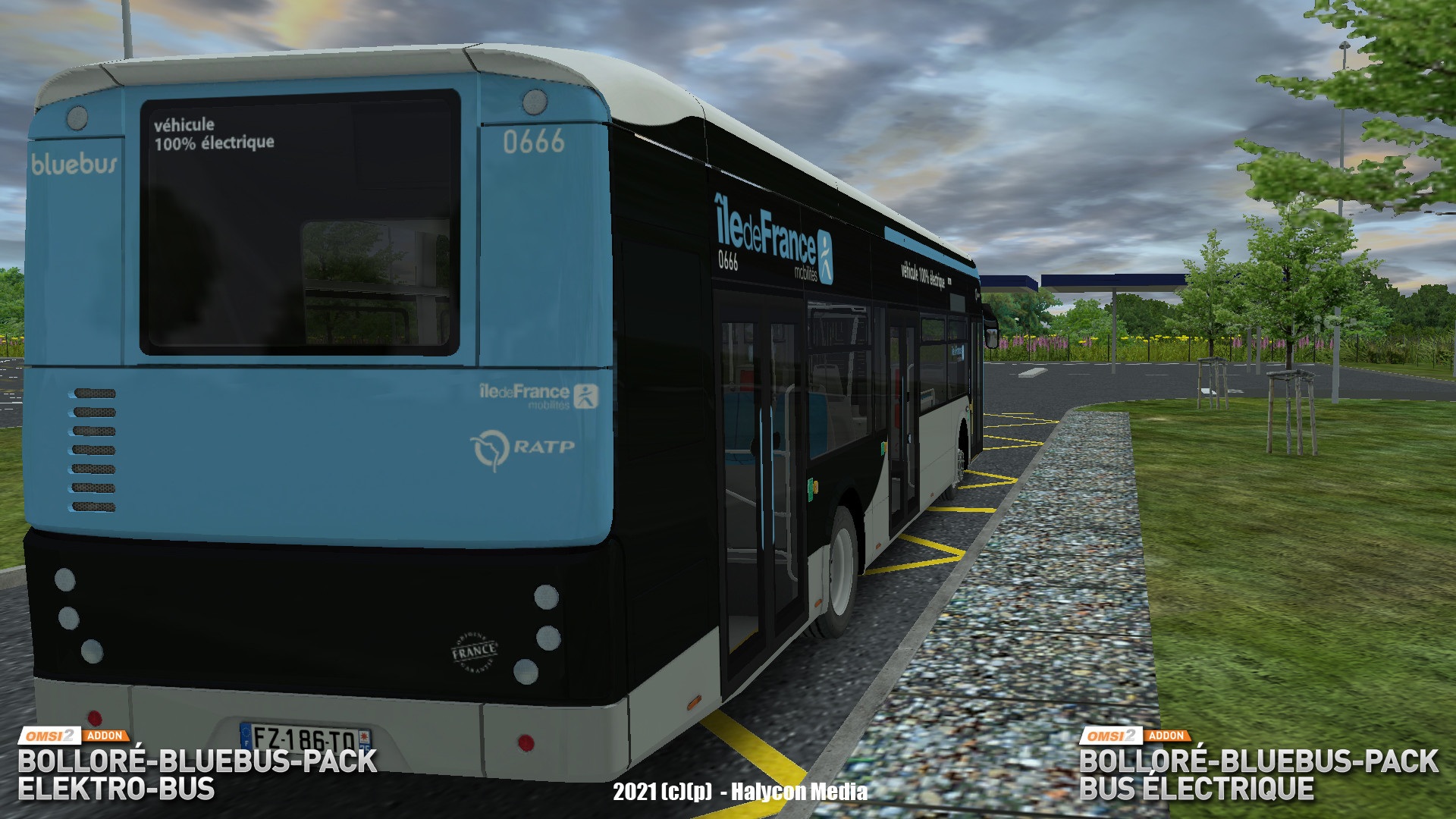 OMSI 2: Bolloré-Bluebus-Pack Elektro-Bus