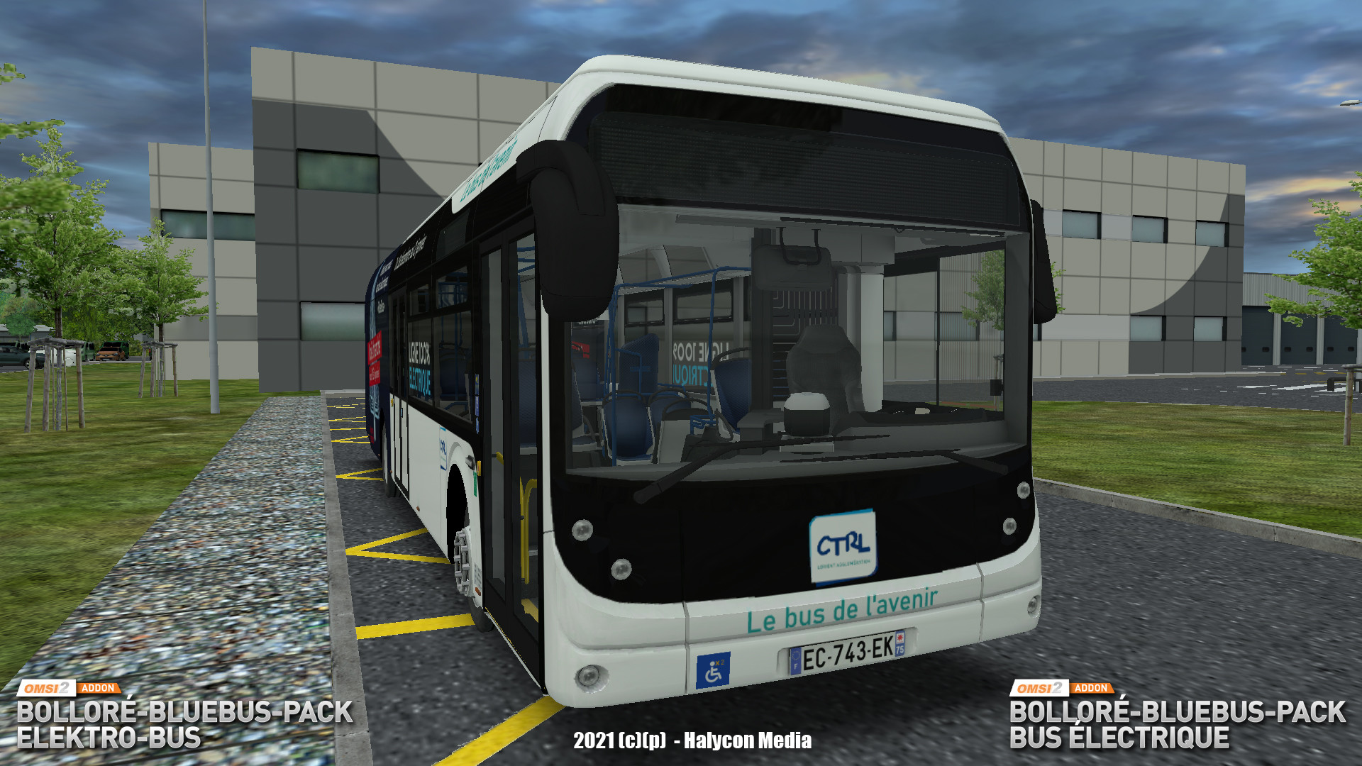 OMSI 2: Bolloré-Bluebus-Pack Elektro-Bus