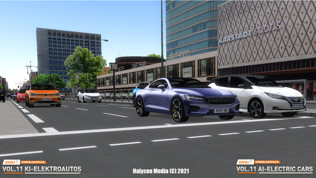 OMSI 2: Downloadpack Vol.11 – AI-Electric Cars