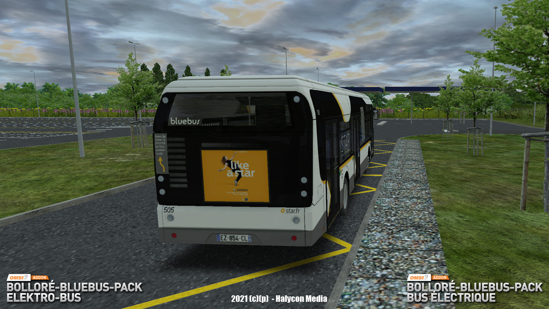 OMSI 2: Bolloré-Bluebus-Pack Elektro-Bus
