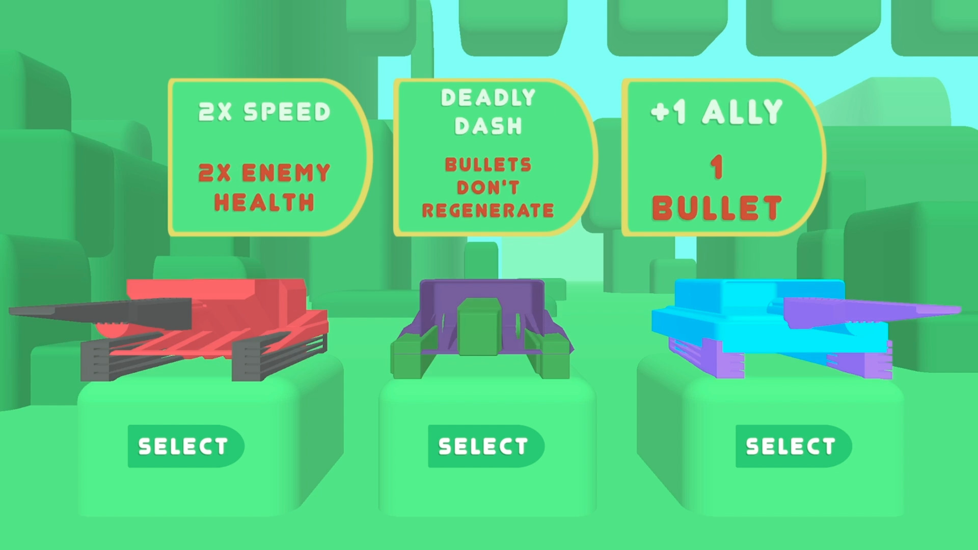 Tanks, But No Tanks