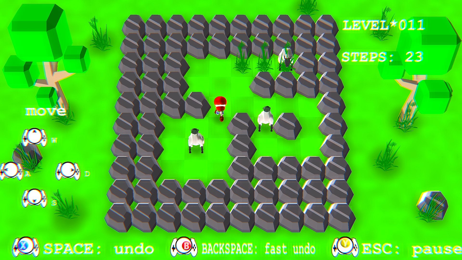 Push the Sheep
