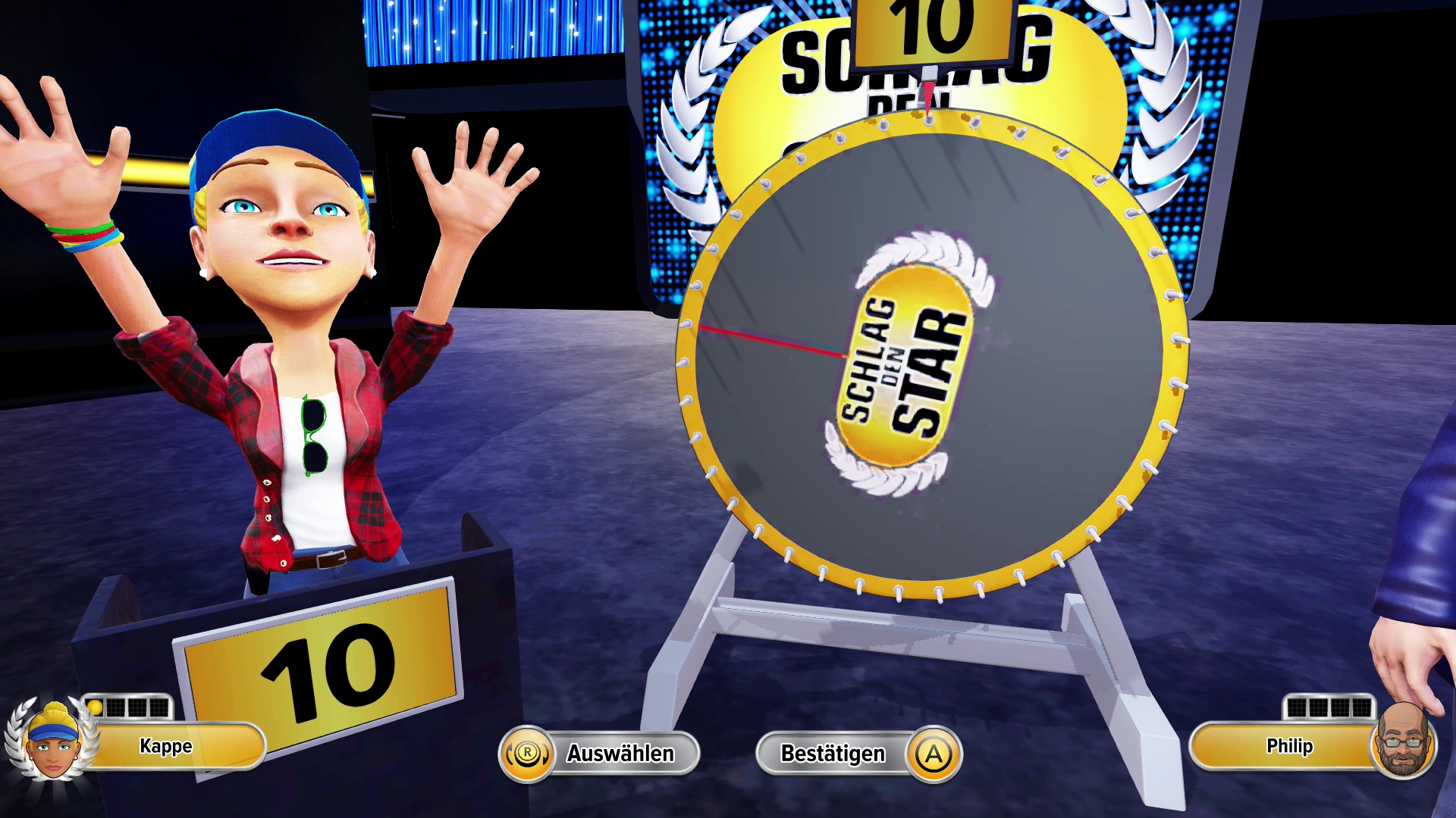 Schlag den Star: Das Spiel