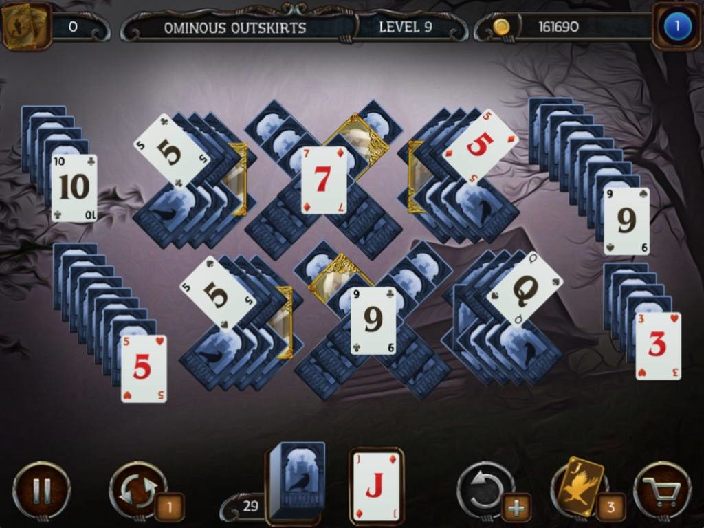 Mystery Solitaire: The Black Raven 2