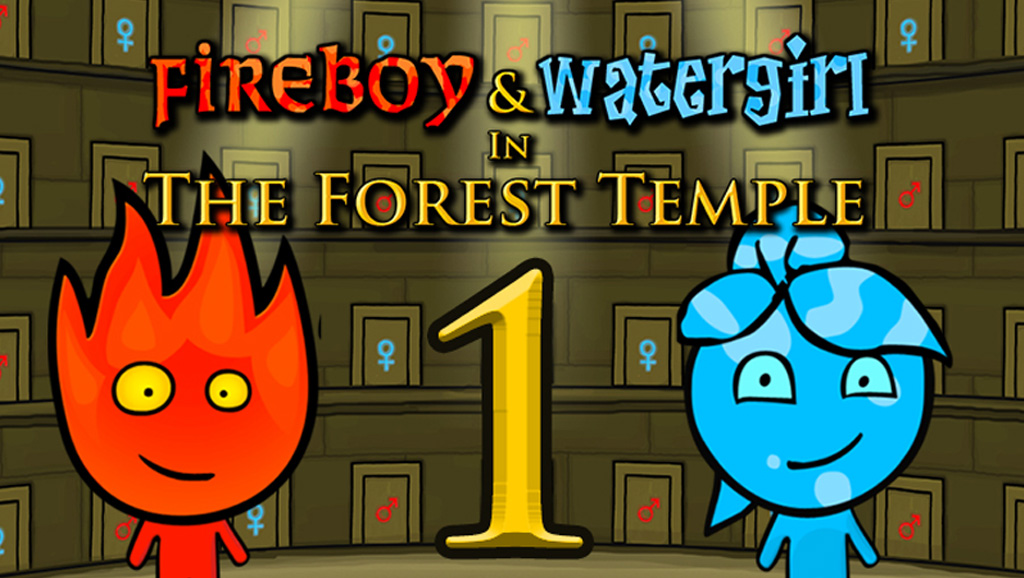 Fireboy and Watergirl in the Forest Temple