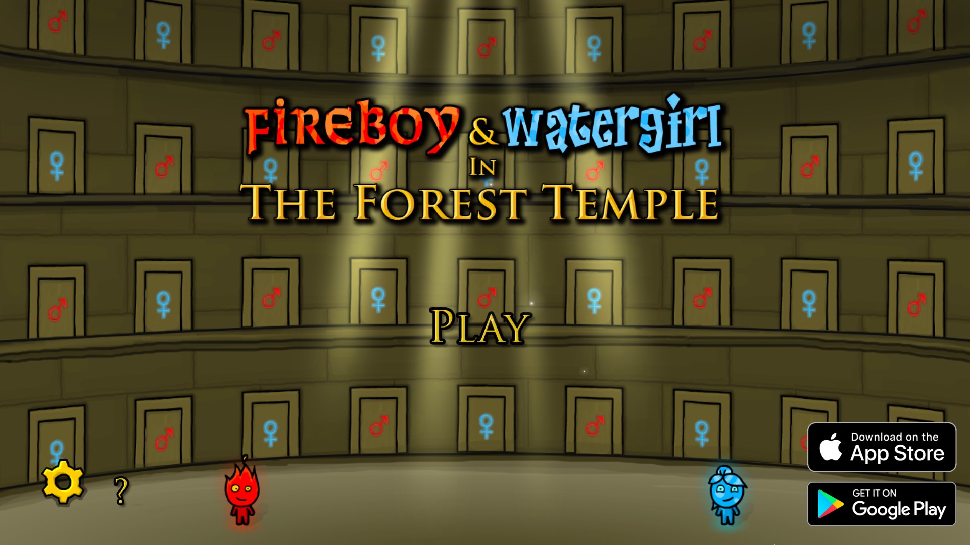 Fireboy and Watergirl in the Forest Temple