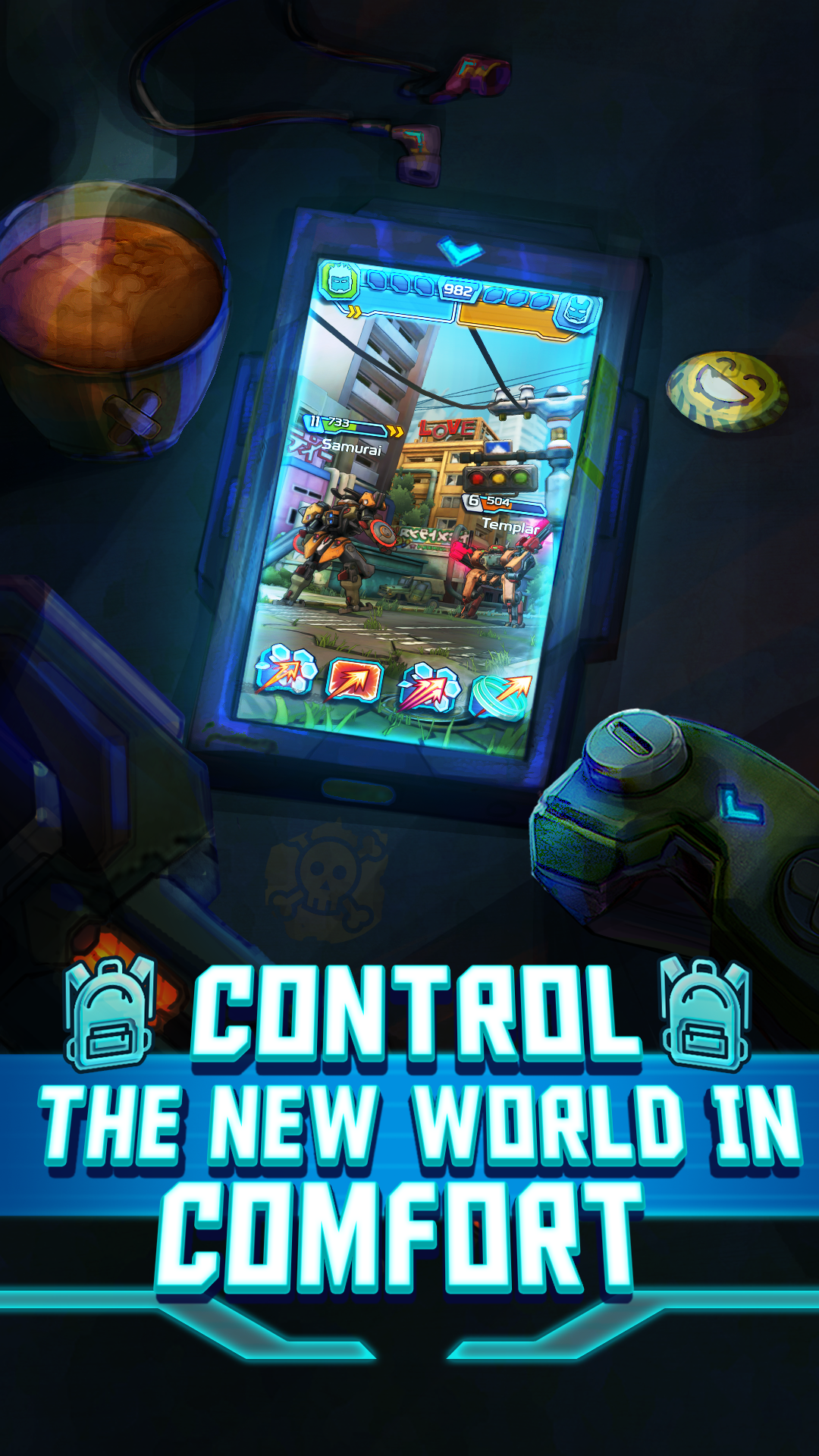 Mech Invasion: Combat Robots