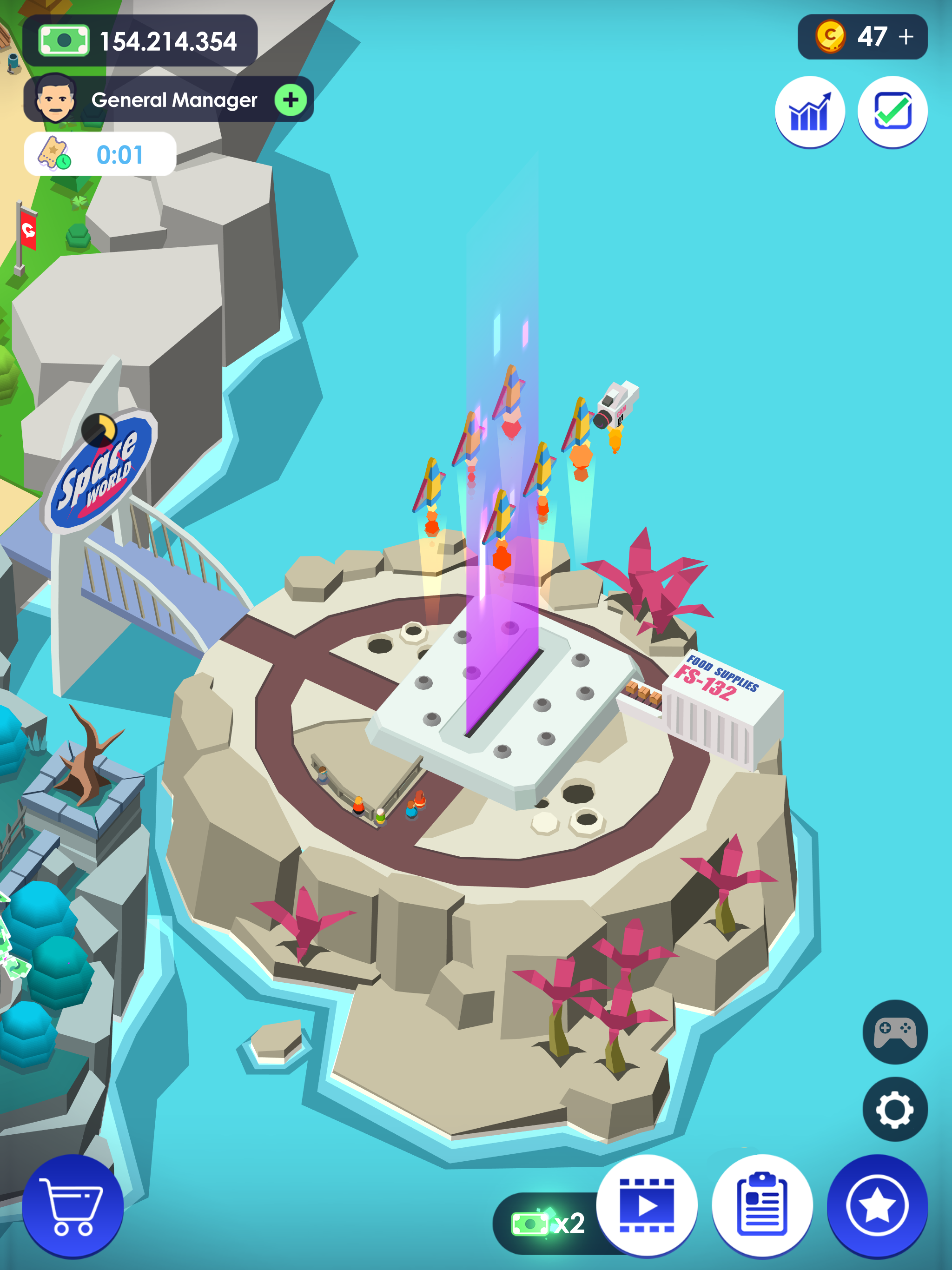 Idle Theme Park Tycoon