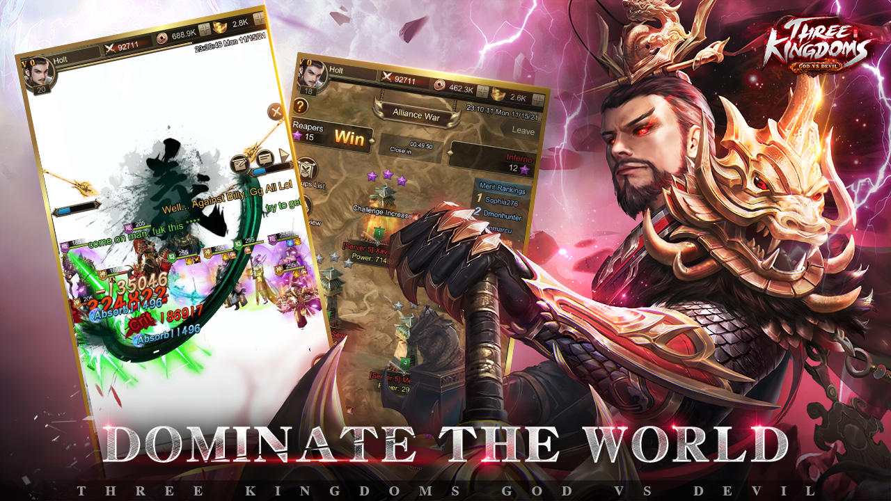 Three Kingdoms: God vs Devil