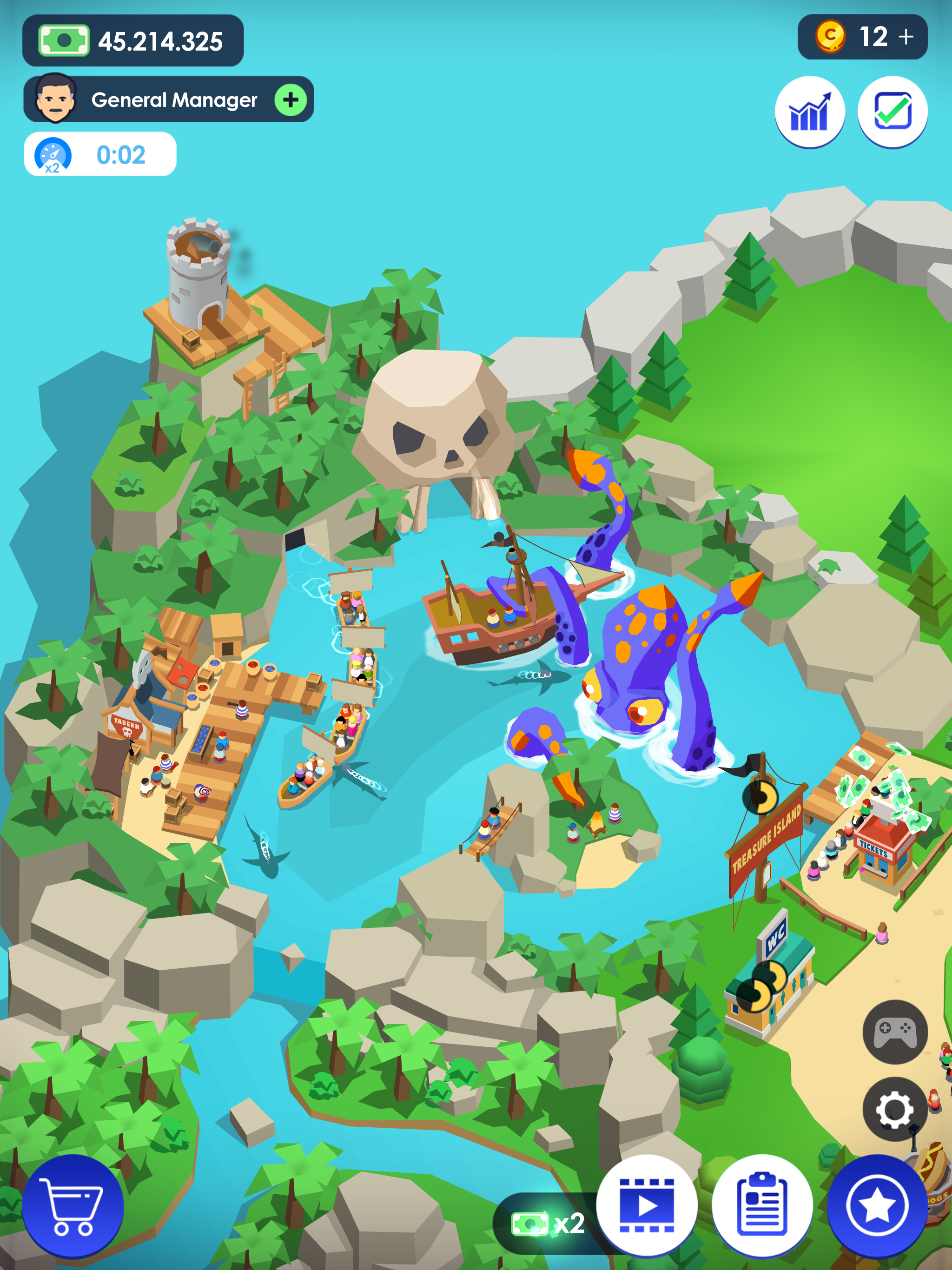 Idle Theme Park Tycoon