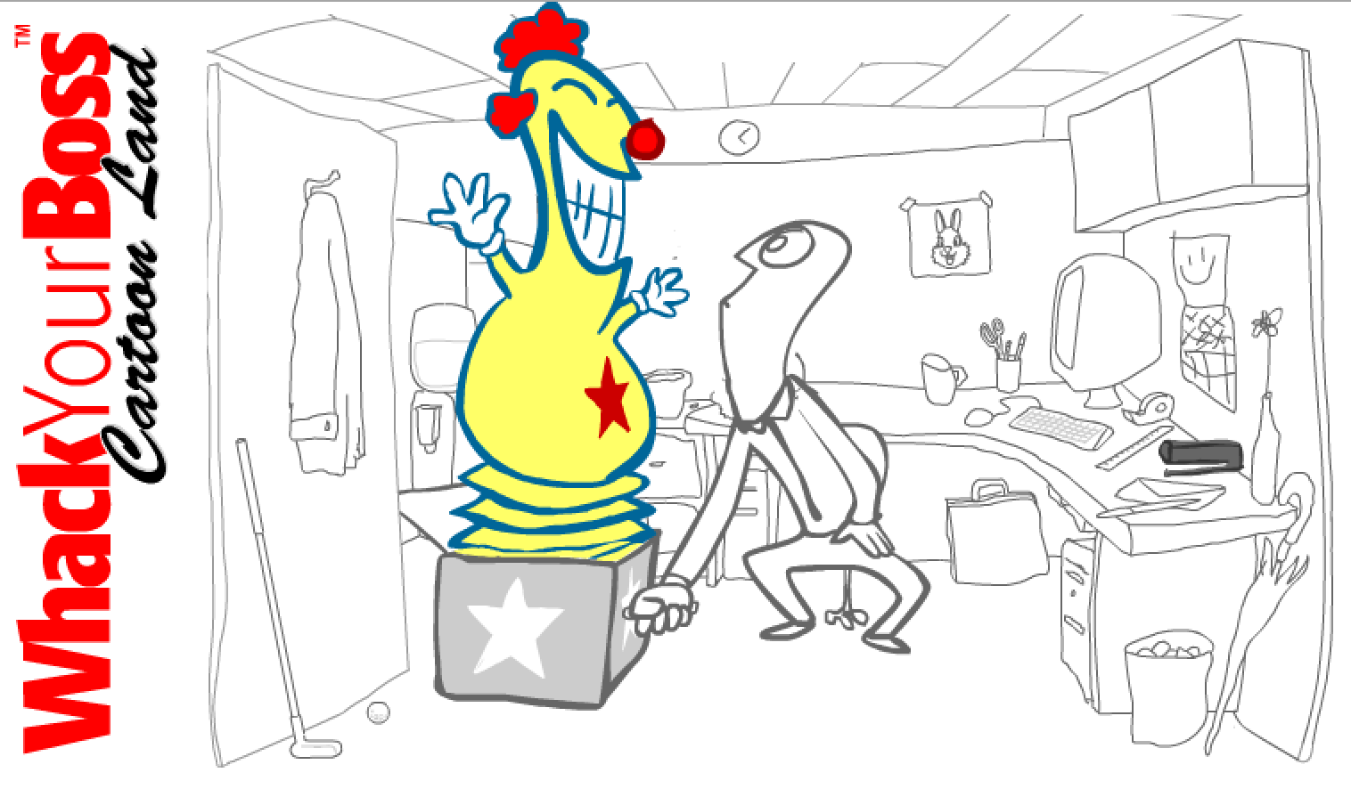 Whack Your Boss: Cartoon Land