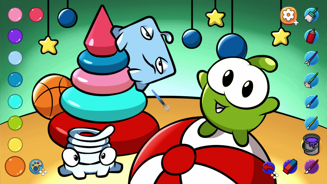 Om Nom: Coloring, Toons &amp; Puzzle