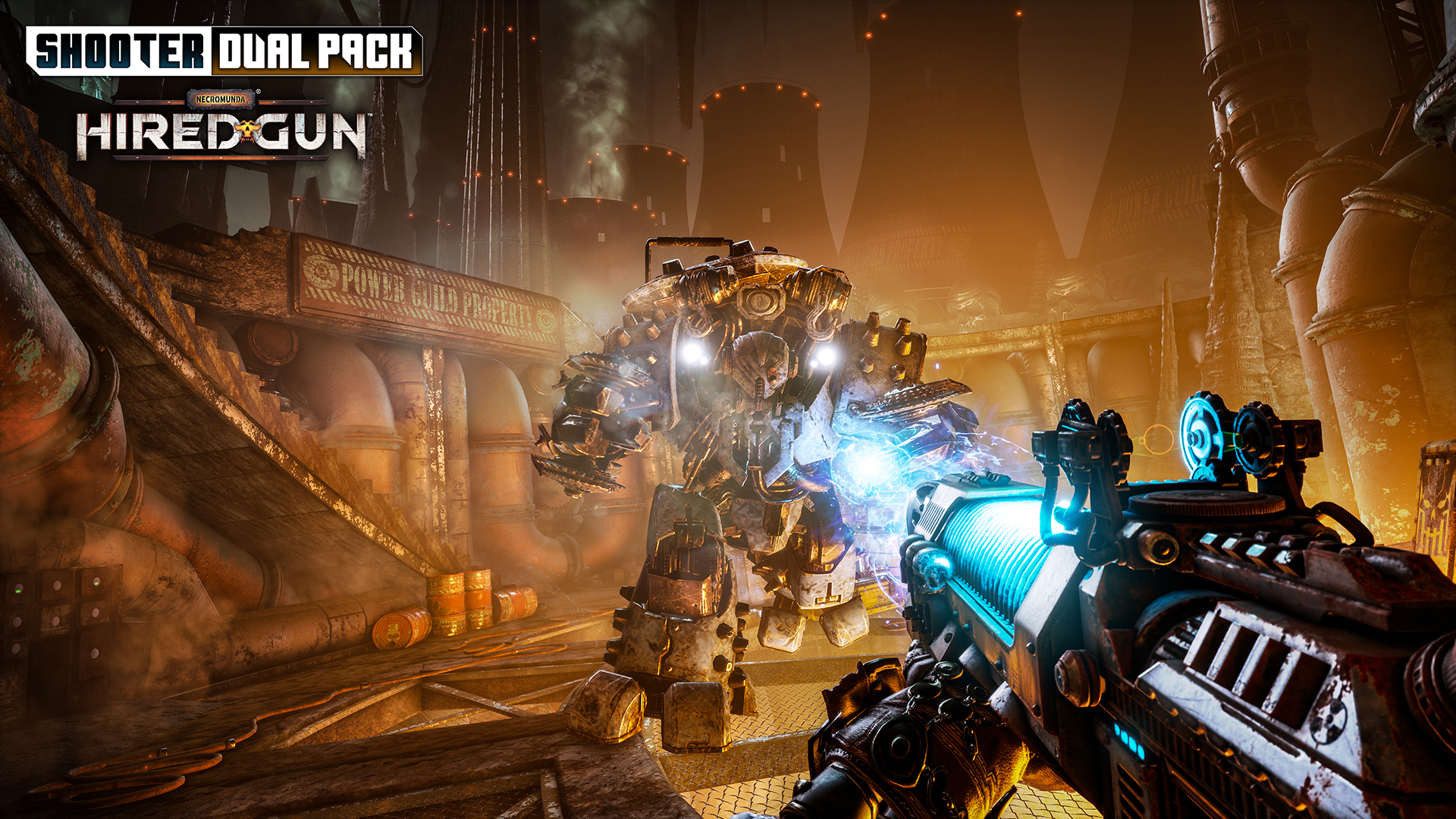 Shooter Dual Pack I Necromunda: Hired Gun + Space Hulk: Deathwing – Enhanced Edition