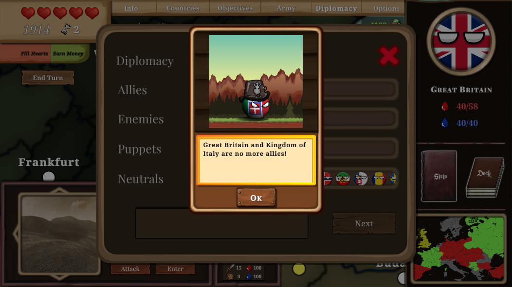 Countryball: Europe 1890