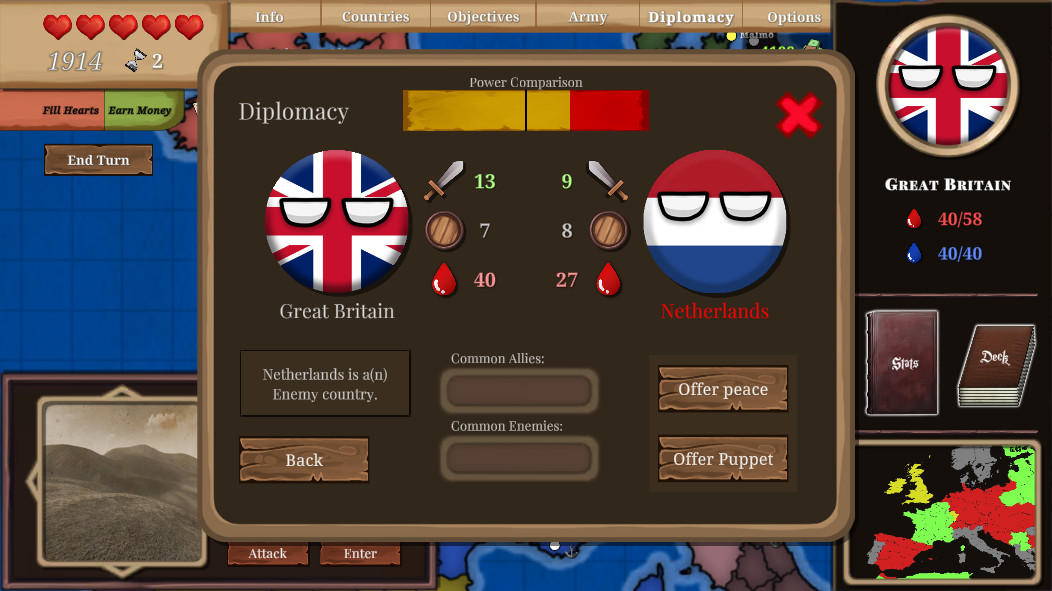 Countryball: Europe 1890
