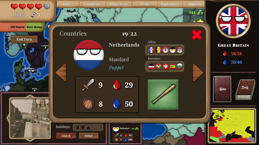 Countryball: Europe 1890
