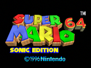 Super Mario 64 Sonic Edition