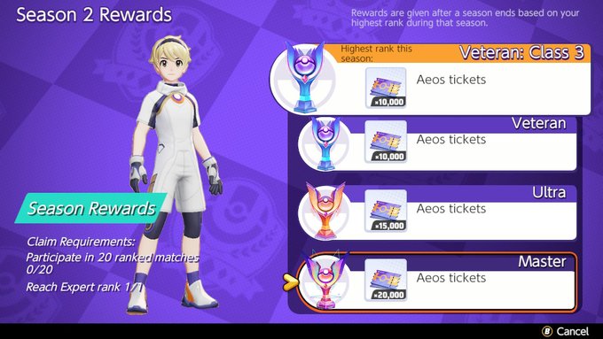 Pokémon Unite: Season 2