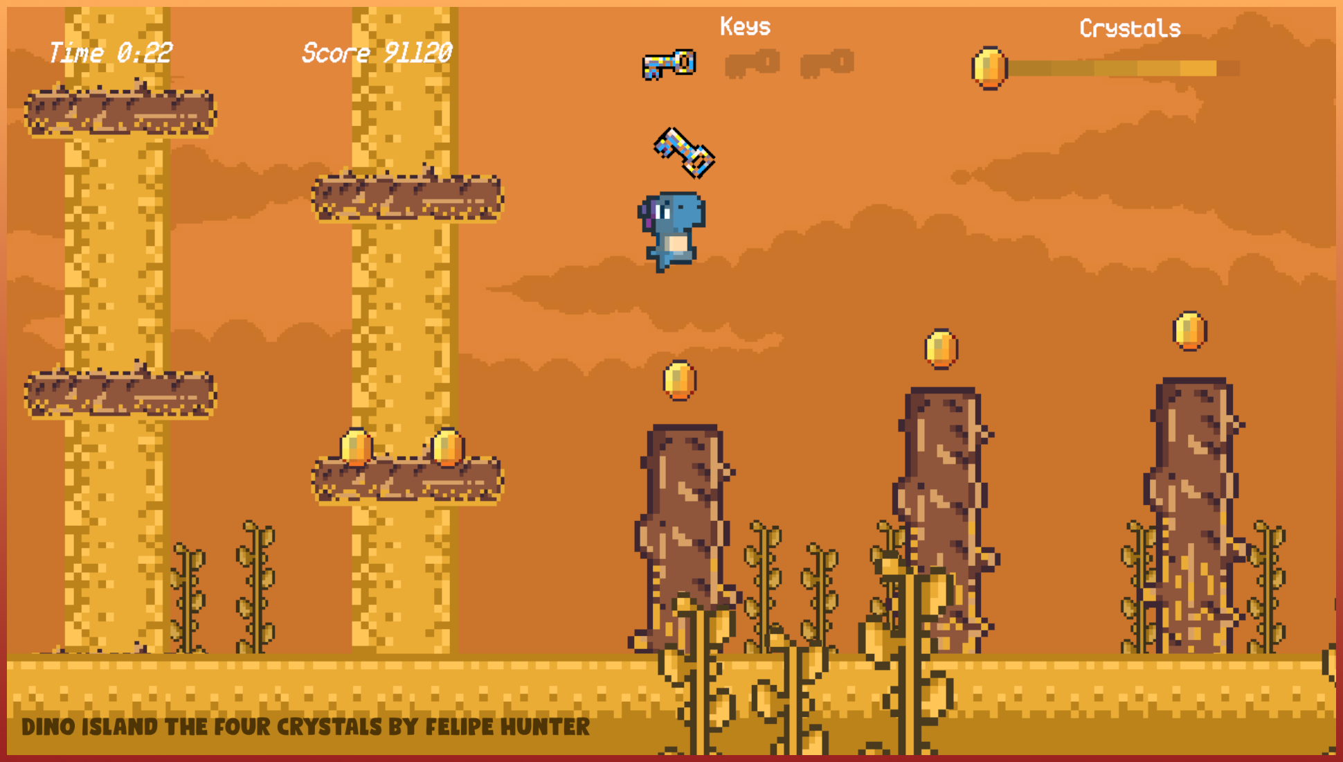 Dino Island: The Four Crystals