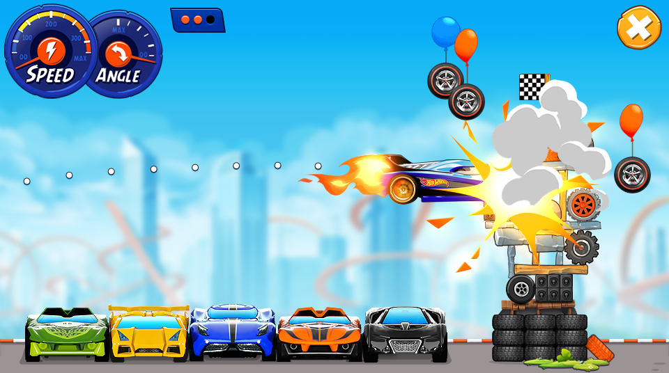 Angry Birds Hot Wheels Smashup