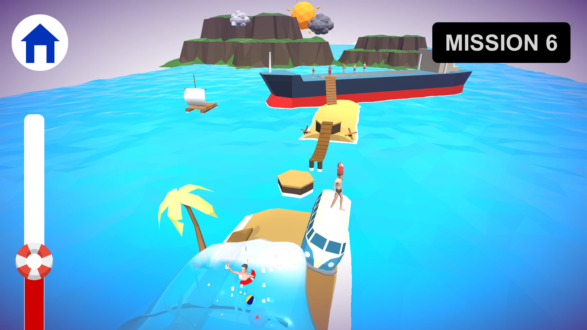 Waves Running Simulator