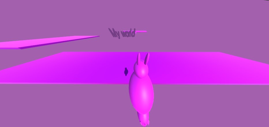 Blue rabbit a world of shapes and lost colors