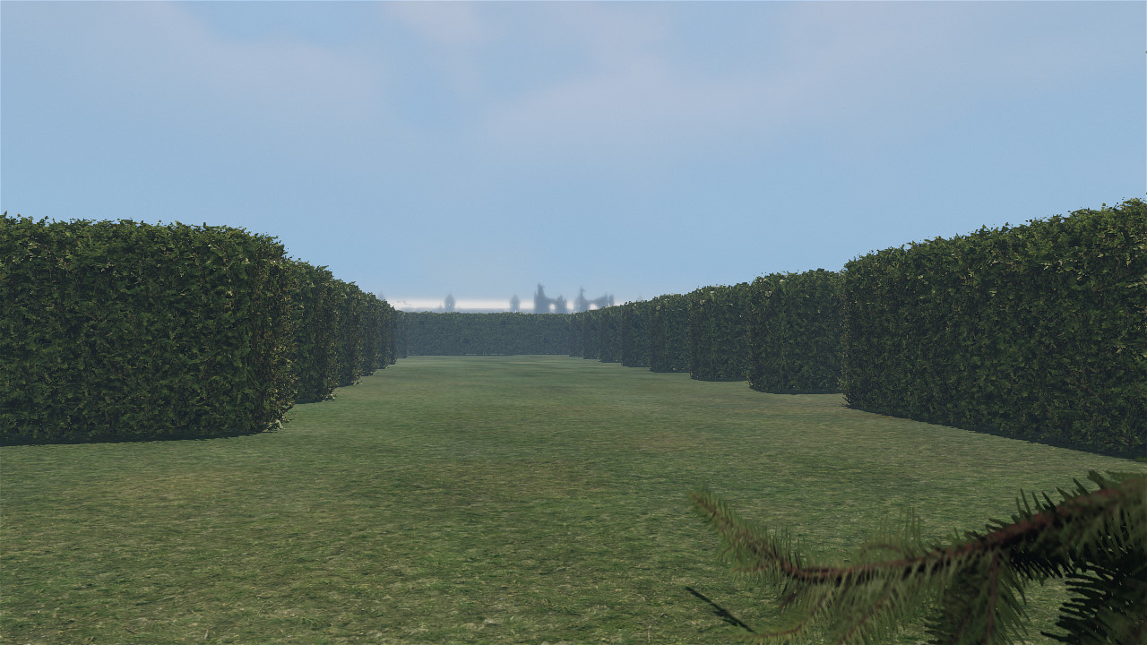 Maze to the old castle