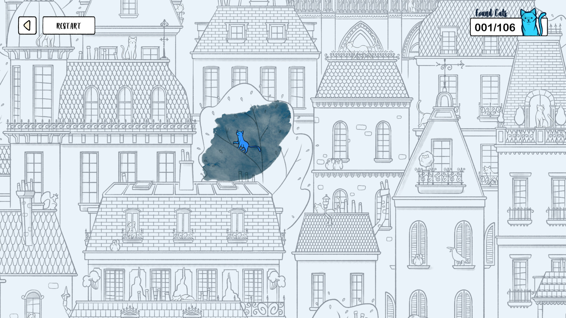 Hidden Cats in Paris