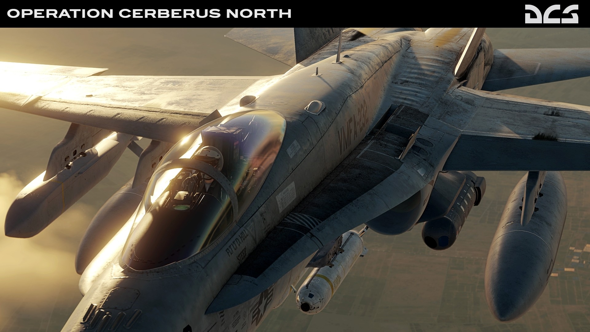DCS World: F/A-18C Operation Cerberus North by Ground Pounder Sims