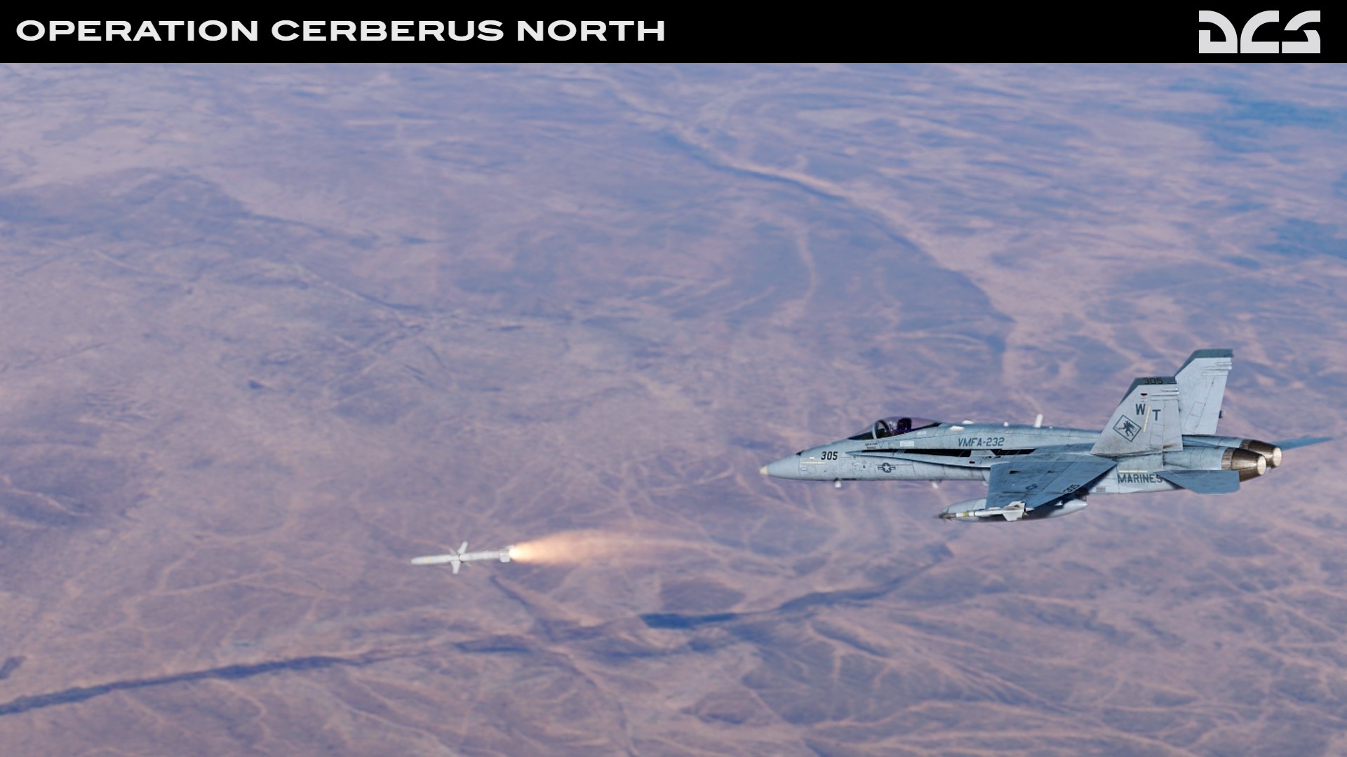 DCS World: F/A-18C Operation Cerberus North by Ground Pounder Sims