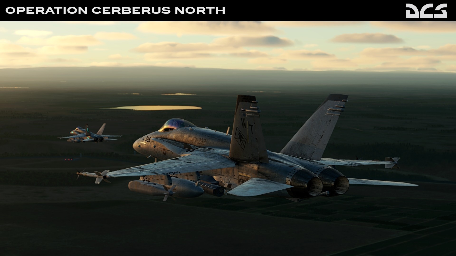 DCS World: F/A-18C Operation Cerberus North by Ground Pounder Sims