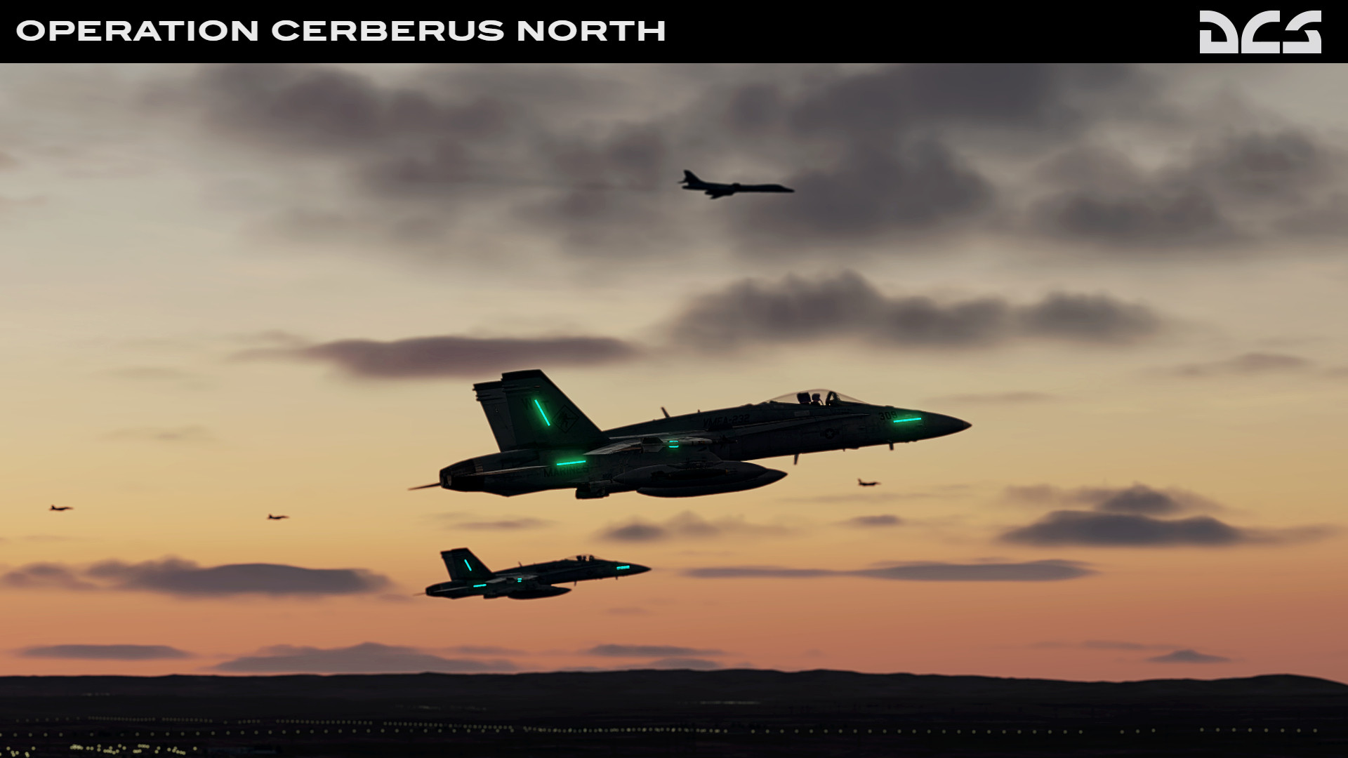 DCS World: F/A-18C Operation Cerberus North by Ground Pounder Sims