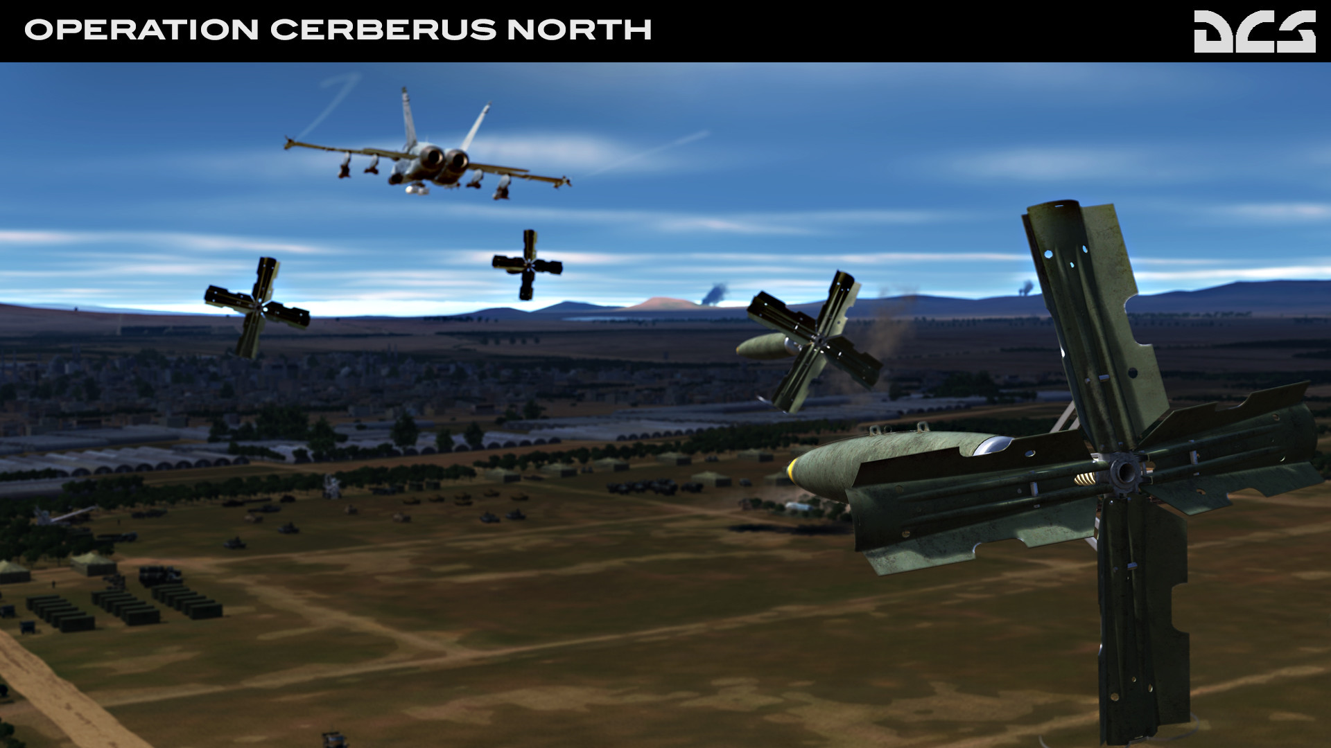 DCS World: F/A-18C Operation Cerberus North by Ground Pounder Sims