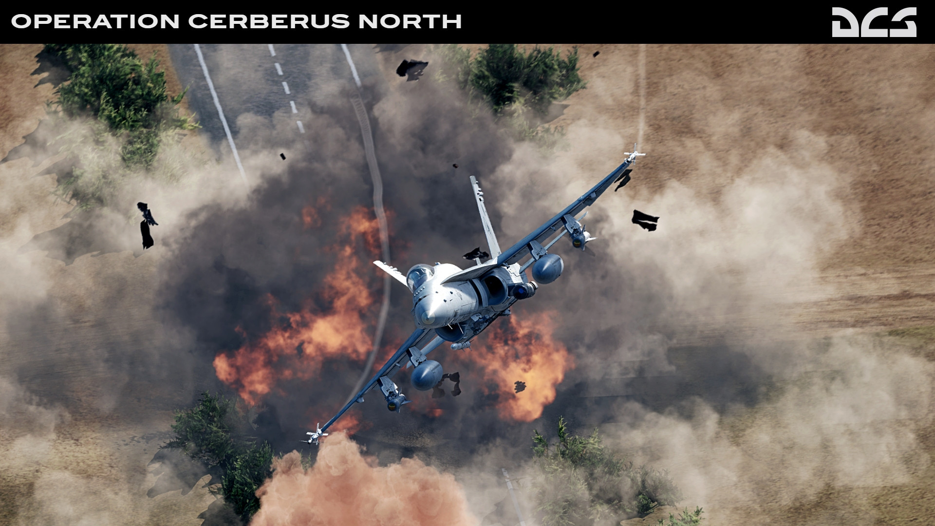 DCS World: F/A-18C Operation Cerberus North by Ground Pounder Sims