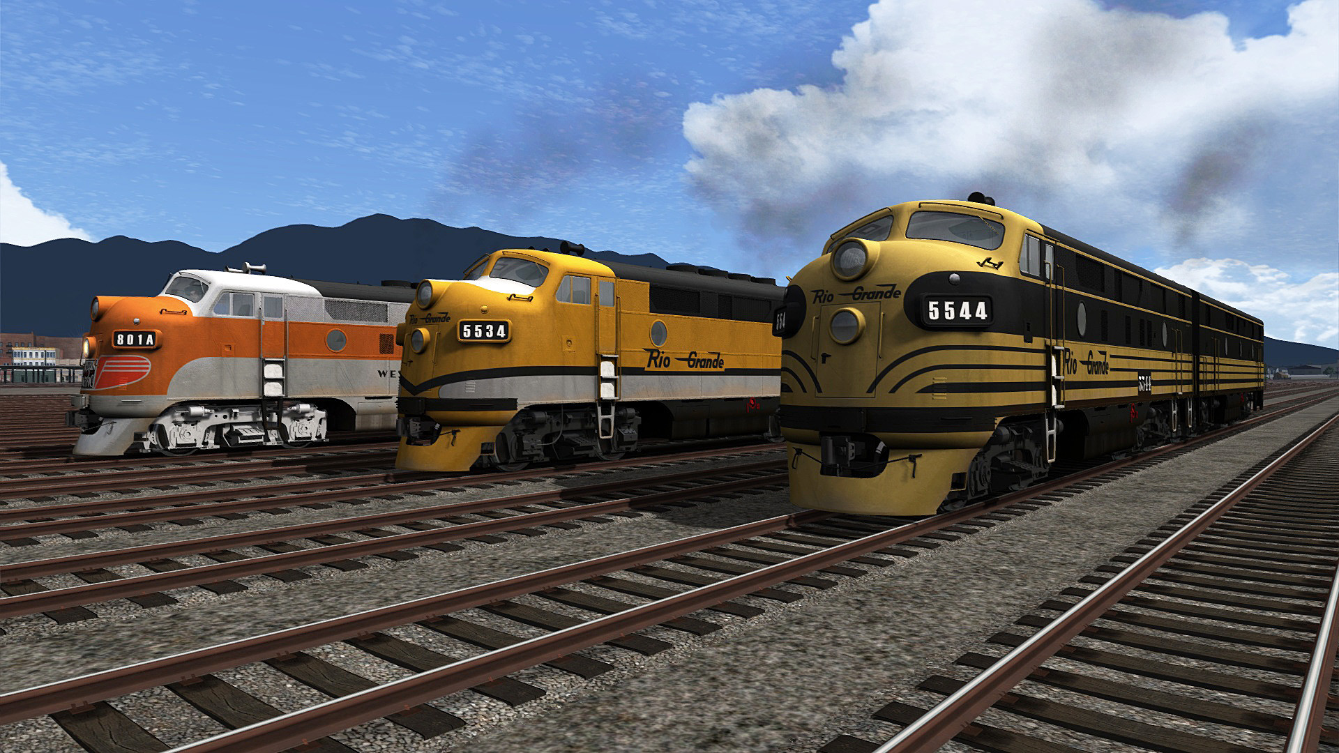 Train Simulator: Union Pacific F3 Loco